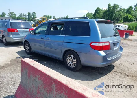 2007 Honda Odyssey Ex-L z USA, uszkodzony, nr VIN 5FNRL38757B092056
